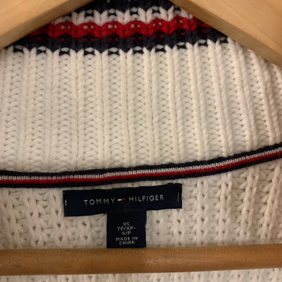 Tommy Hilfiger sweater vest. Loose fit with zipper - Picture 3 of 3